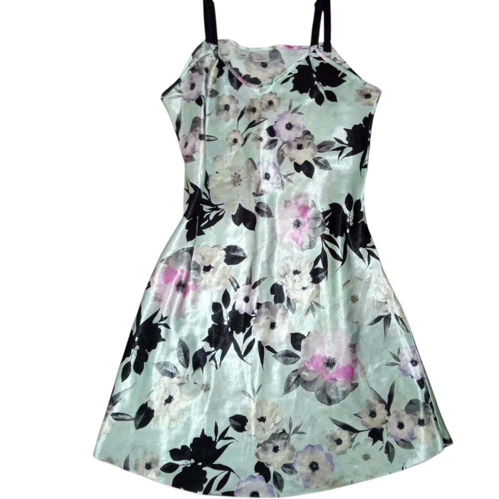 Pink and Black Halter Chemise for Cocktail Nights
